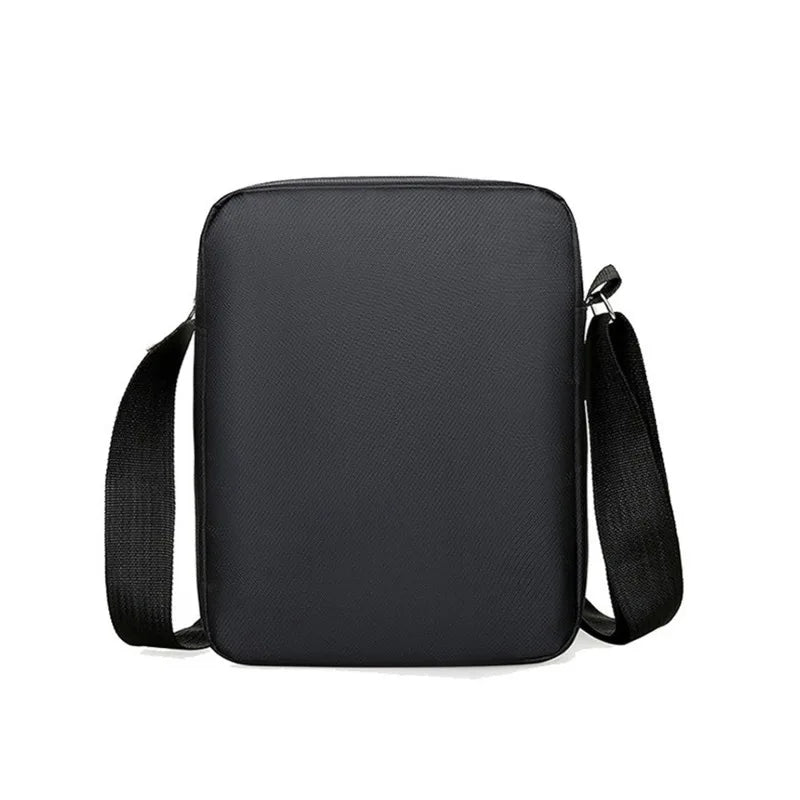 Men'S Nylon Shoulder Bag Business Leisure Large Capacity Portable Handbag Multi Layer Waterproof Summer Male'S Crossbody Bags