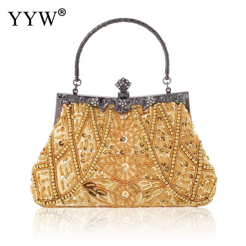 Sac à main vintage Femmes Sacs de soirée de luxe Sacs à main de fête bleu foncé et sacs à main Designer Pochette pour femmes Sacs à bandoulièreSac a Main