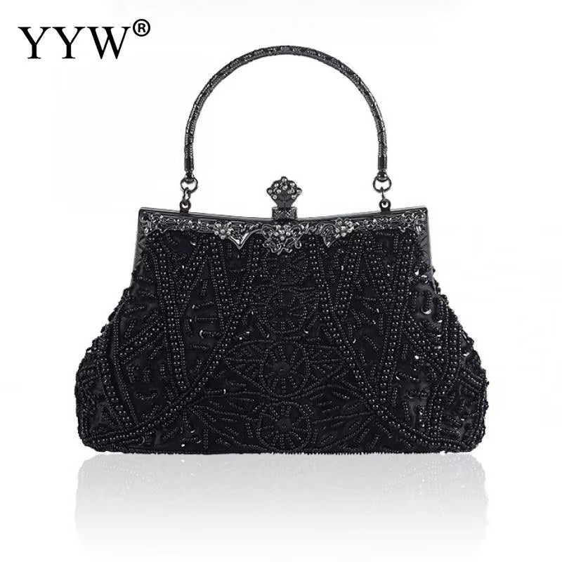 Sac à main vintage Femmes Sacs de soirée de luxe Sacs à main de fête bleu foncé et sacs à main Designer Pochette pour femmes Sacs à bandoulièreSac a Main